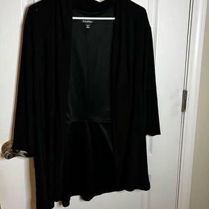 Black dressy cardigan